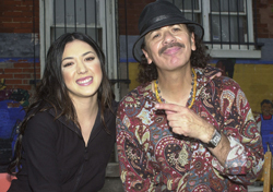 Carlos Santana & Michelle Branch, original performers of Grammy award winning song The Game Of Love