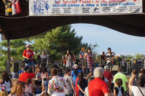 Oracle Band at Laurel 4th of July Concert