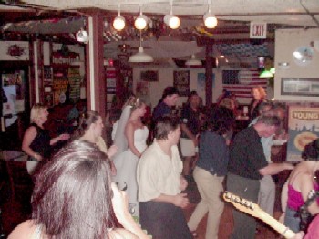 Click for enlarged view. Party at the Last Chance Saloon in Columbia Maryland