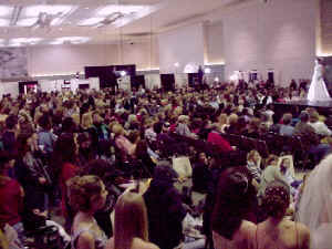 Baltimore Bridal Showcase at the Convention Center, & Oracle was there