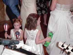We love having folks of all ages join in at wedding celebrations. Click for enlarged view