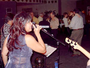 Veronica singing at Fleet Reserve Club in Annapolis