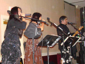 Oracle Band on stage at the Holly Ball in Annapolis Maryland