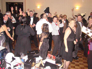 Party people at Northern Anne Arundel Chamber of Commerce awards banquet