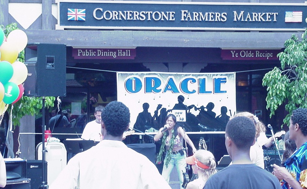 Oracle Band performing for the Six Flags 40th Anniversary celebration