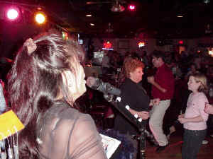 Getting down on the dance floor at Afterdeck in November before Thanksgiving. Click for enlarged view
