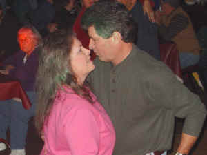 Linda & Mike are a great couple...although when Charley does Toby Keith Linda can usually be found up on stage!