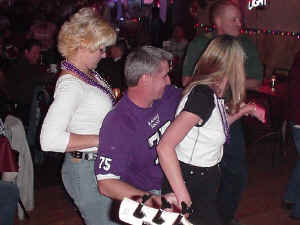 Getting down on the dance floor at the Raven's Roost Party at Afterdeck in Pasadena Maryland. Click for enlarged view