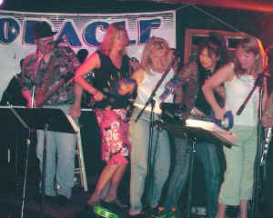 J&Js Afterdeck, always a party place, (although it DOES get a little cramped on stage). Click for enlarged view