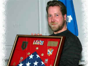 Our good friend Vinne retired from the US Army after 20 years in the service. Click for enlarged view.