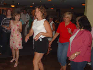 The dance floor at American Legion Post 175 is always hopping when Oracle comes to perform