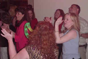 Click for enlarged image. The party is on the dance floor all night long at the Legion!