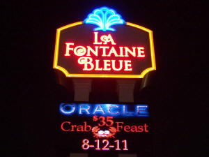 Oracle Band at La Fontaine Bleue Crab Feast - August 2011