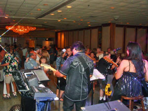 Oracle Band at La Fontaine Bleue Crab Feast - August 2011