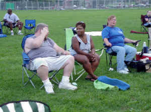 Click for enlarged view. Some of our new friends of the band