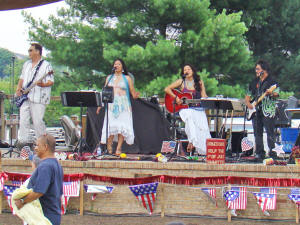 Oracle Band at Laurel Maryland Independence Day concert 2009