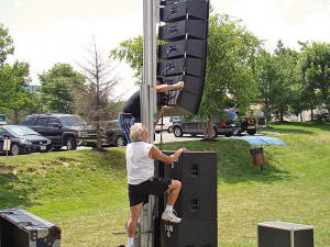 Oracle Band at Laurel Maryland Independence Day concert 2009