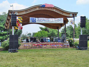 Oracle Band at Laurel Maryland Independence Day concert 2009