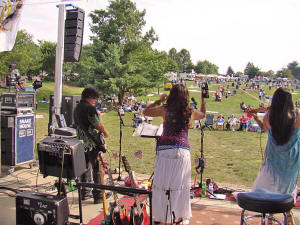 Oracle Band at Laurel Maryland Independence Day concert 2009