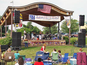 Oracle Band at Laurel Maryland Independence Day concert 2009