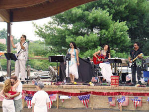 Oracle Band at Laurel Maryland Independence Day concert 2009