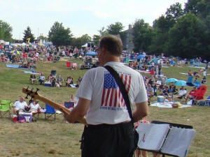 Oracle Band at 2011 Laurel Lakes Independence Day Concert in Laurel Maryland