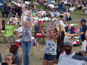 Oracle Band at 2011 Laurel Lakes Independence Day Concert in Laurel Maryland