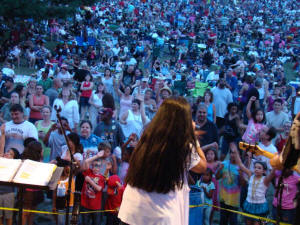 Oracle Band at 2011 Laurel Lakes Independence Day Concert in Laurel Maryland