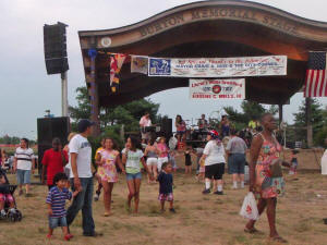 Oracle Band at City of Laurel 2012 Independence Day Concert - Laurel Lakes Maryland