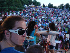 Oracle Band at Laurel Independence Day 2013 celebration