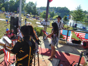 Oracle Band at 2010 Independence Day Concert at Laurel Lakes in Laurel Maryland