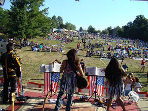 Oracle Band at 2010 Independence Day Concert at Laurel Lakes in Laurel Maryland