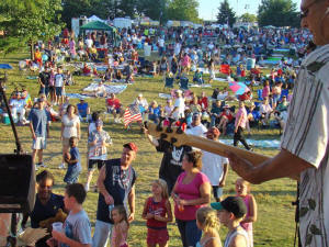 Oracle Band at 2010 Independence Day Concert at Laurel Lakes in Laurel Maryland