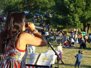 Oracle Band at 2010 Independence Day Concert at Laurel Lakes in Laurel Maryland