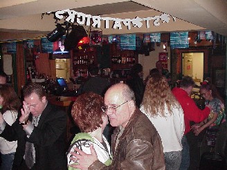 Click for enlarged view. The crowd was dancing all night long over at Olivers in Laurel Maryland