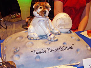 Yes, this is a CAKE, at the Chocolate Ball