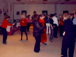 The dance floor was huge at the Valentine's Dance at St. Joseph's Church in Odenton