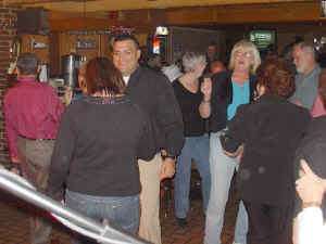Dance floor & party people at Perry's Restaurant in Odenton Maryland - 2