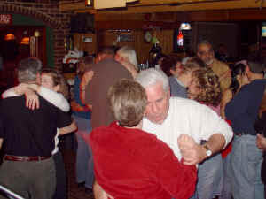 Dance floor & party people at Perry's Restaurant in Odenton Maryland - 4