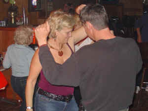 Dance floor & party people at Perry's Restaurant in Odenton Maryland - 9
