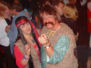 Sonny & Cher put in a rare personal appearance at Perry's at the 2005 Halloween party. Click for enlarged view
