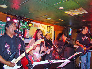 Oracle Band performs at Perry's Restaurant in Odenton Maryland