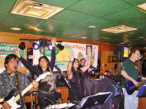 Oracle Band performs at Perry's Restaurant in Odenton Maryland