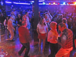 Dance floor at Oracle performance at Whispers Restaurant in Glen Burnie Md. Click for enlarged view