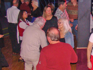 Dance floor at Oracle performance at Whispers Restaurant in Glen Burnie Md. Click for enlarged view