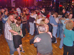 Dance floor at Oracle performance at Whispers Restaurant in Glen Burnie Md. Click for enlarged view