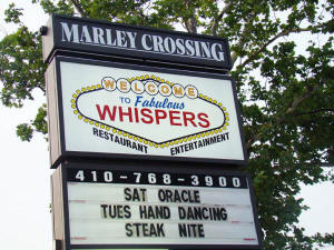 Oracle Band at Whispers Restaurant in Glen Burnie Maryland - July 11, 2009