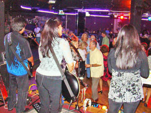 Oracle Band performs at Whispers Restaurant in Glen Burnie Maryland - July 2008