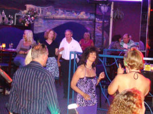 Party at Whispers Nightclub with Oracle Band. Click for enlarged view