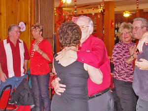 Oracle Band performs for Sweetheart Dance at American Legion Post 40 in Severna Park. Click for enlarged view.